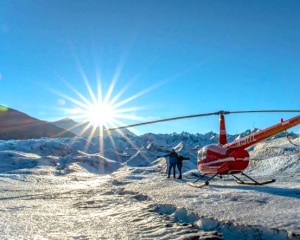 Helicopter Tour Anchorage with Glacier Landing - 1 Hour