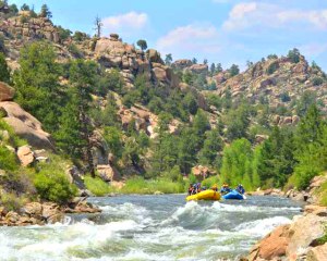 Whitewater Rafting Near Denver, Upper Clear Creek 1/2 Day Intermediate