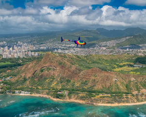 Helicopter Tour Oahu Doors Off or On - 20 Minutes