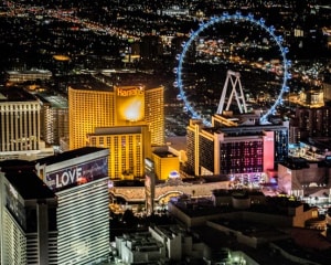 Private Helicopter Tour Las Vegas, Night Flight - 15 Minutes