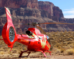 Helicopter Ride Grand Canyon West with Landing and West Rim Entrance - 14 Minutes