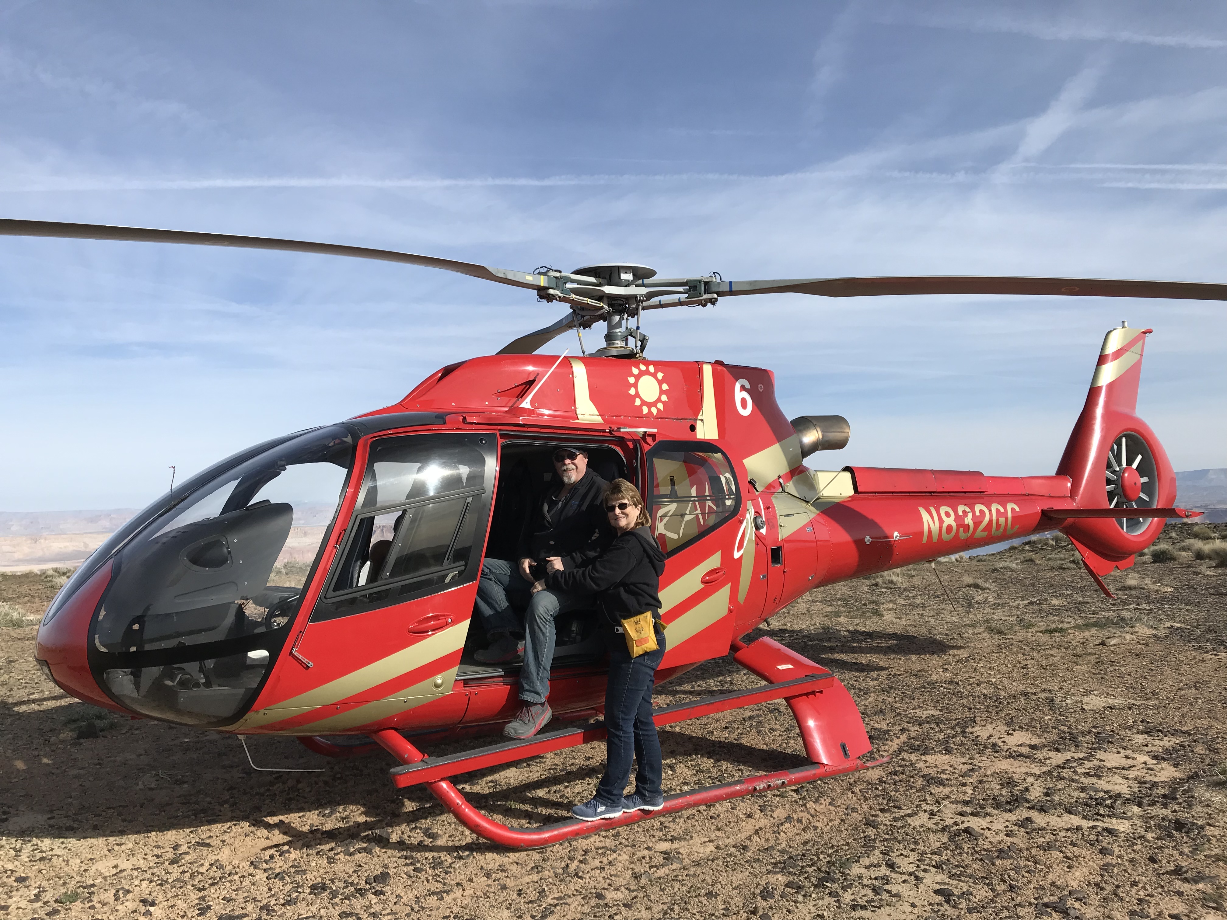 Image of Helicopter Tour Horseshoe Bend With Tower Butte Landing - 55 Minutes  review
